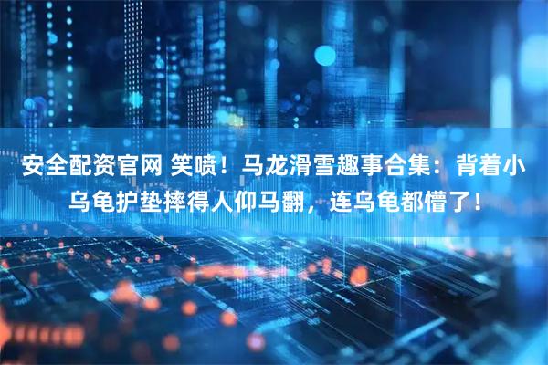安全配资官网 笑喷！马龙滑雪趣事合集：背着小乌龟护垫摔得人仰马翻，连乌龟都懵了！